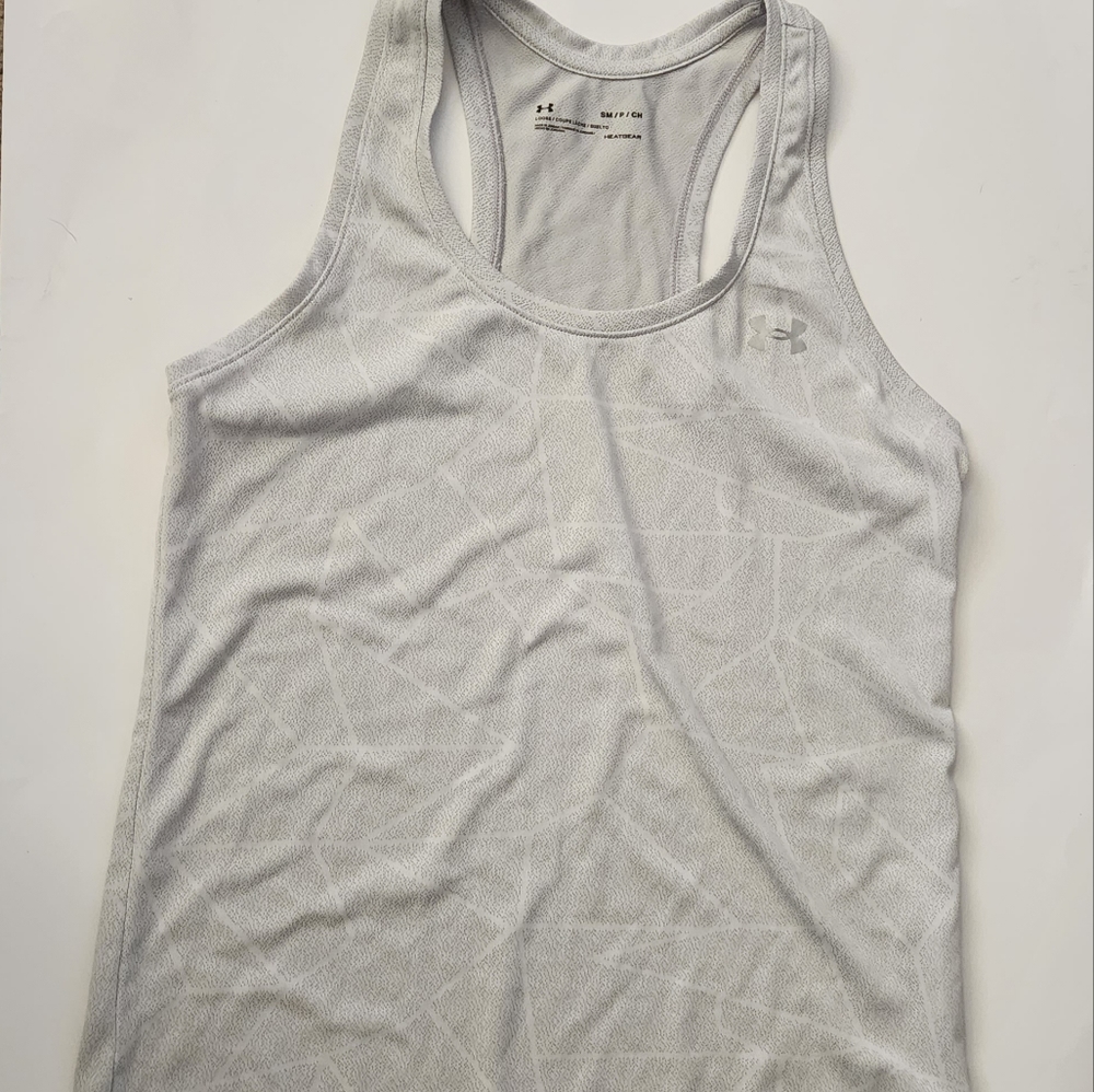 Grey Under Armour Womens Active Tank